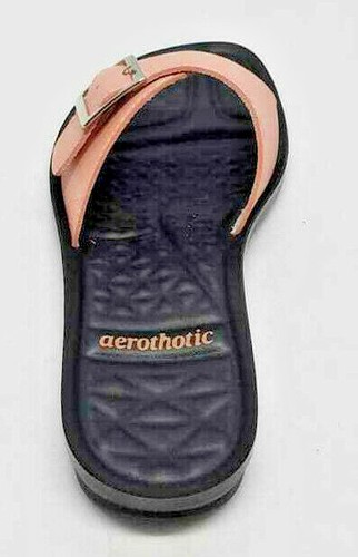 Aerothotic Orthotic Arch Support Foot Strap Women Pink Sandals 6 Size NEW - Picture 4 of 6