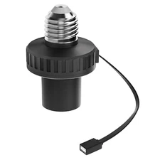 Lamp Socket Power Adapter for Wyze Cam V3/V4/V3 Pro/Og,Wyze Cam Pan V3, E26 Sock