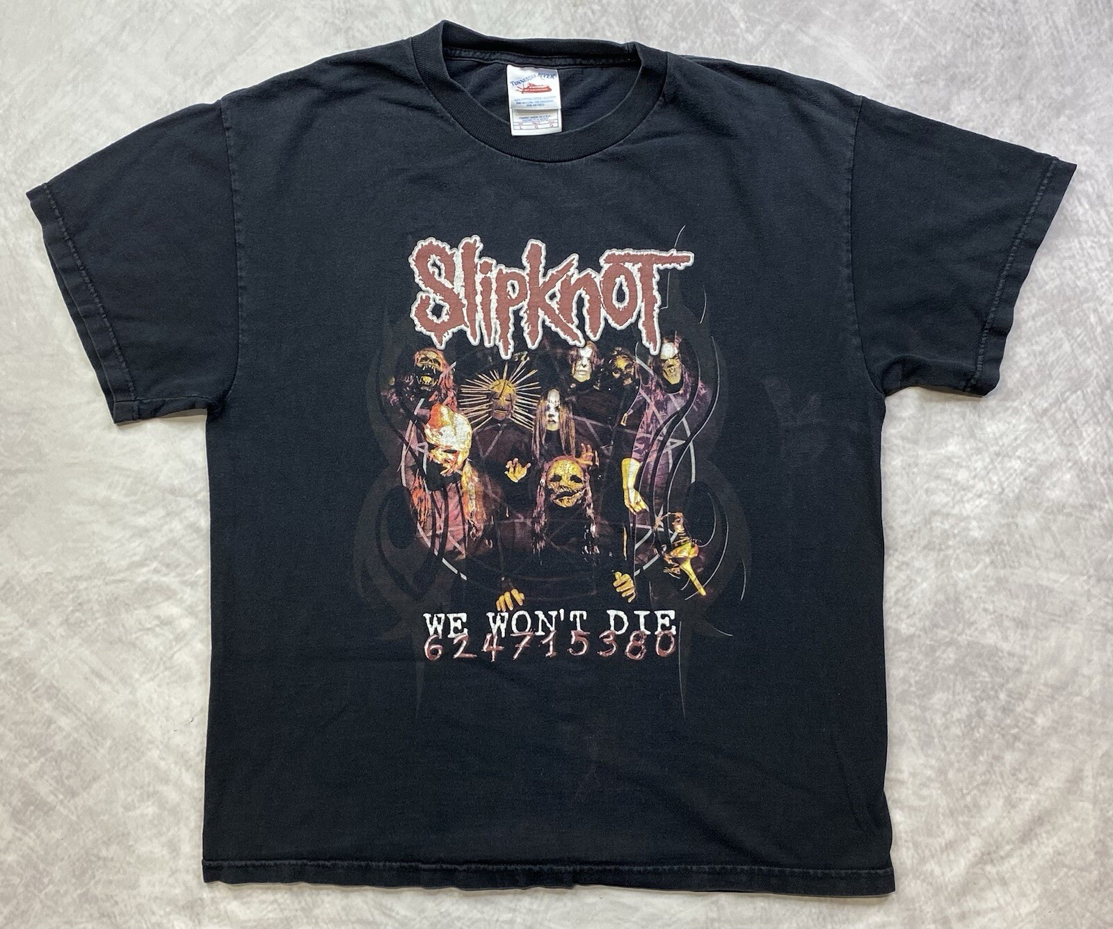 Vintage Slipknot We Won’t Die You Can’t Kill What You Did Not Create Shirt Sz L