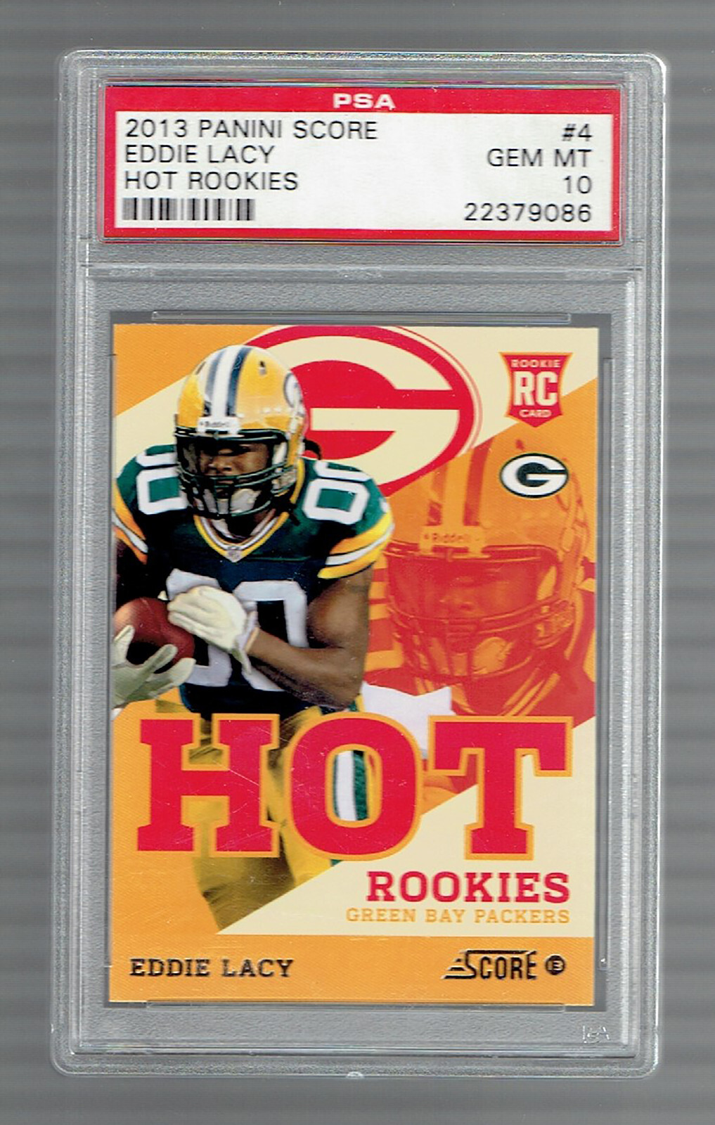 Eddie Lacy Panini Score Hot Rookies #4 Base