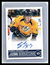 2013-14 Score #SS-GB Gabriel Bourque Score Signatures