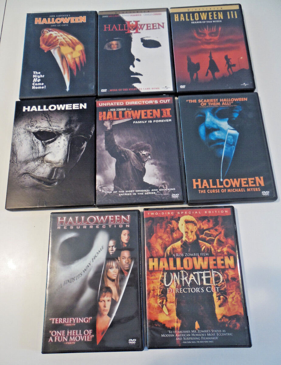 NEW 2 MOVIES HALLOWEEN NIGHT HORROR COLLECTION DVD THE MOVIE BOX