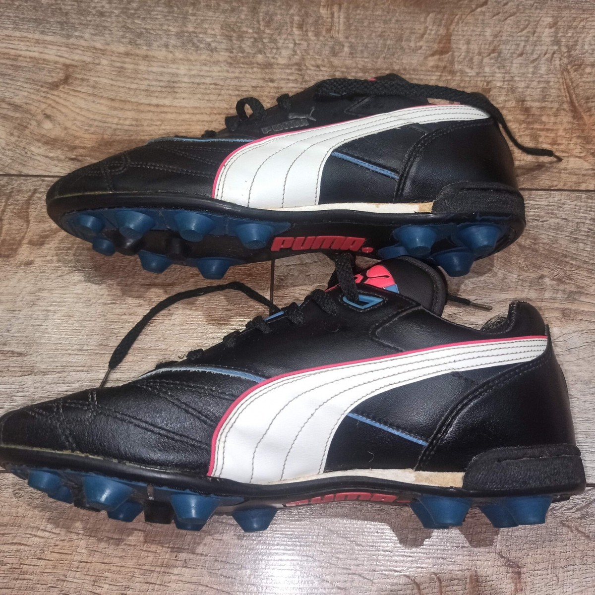 Vintage Puma FG 90s 1991 Soccer Cleats Football Boots Size