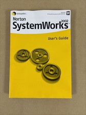 Norton SystemWork's Vintage Software User's Guide 2002 for Windows98