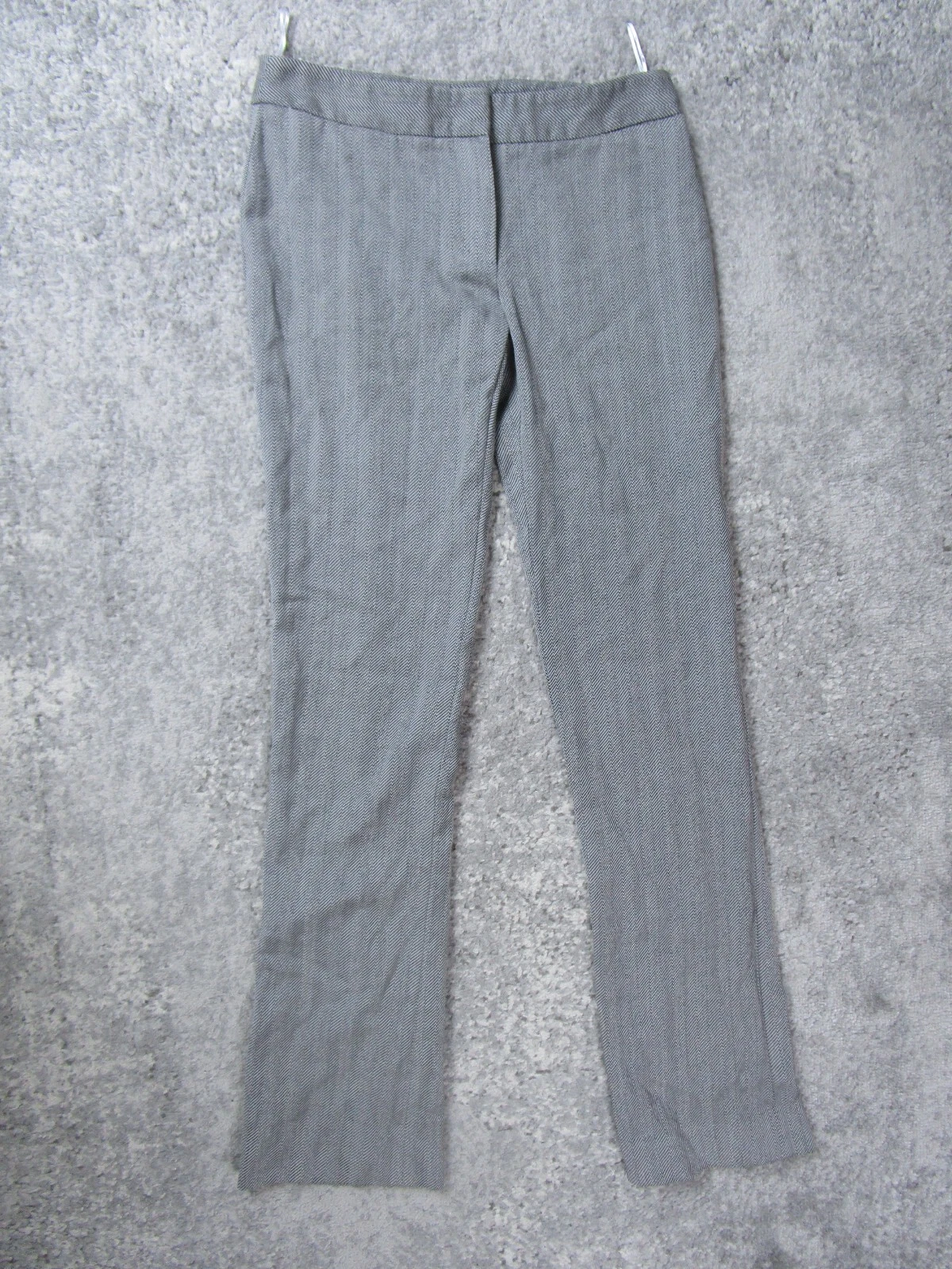 Pantaloni Alexander McQueen Donna 38 Abito Grigio Italiano Business Pile Lavoro Lana