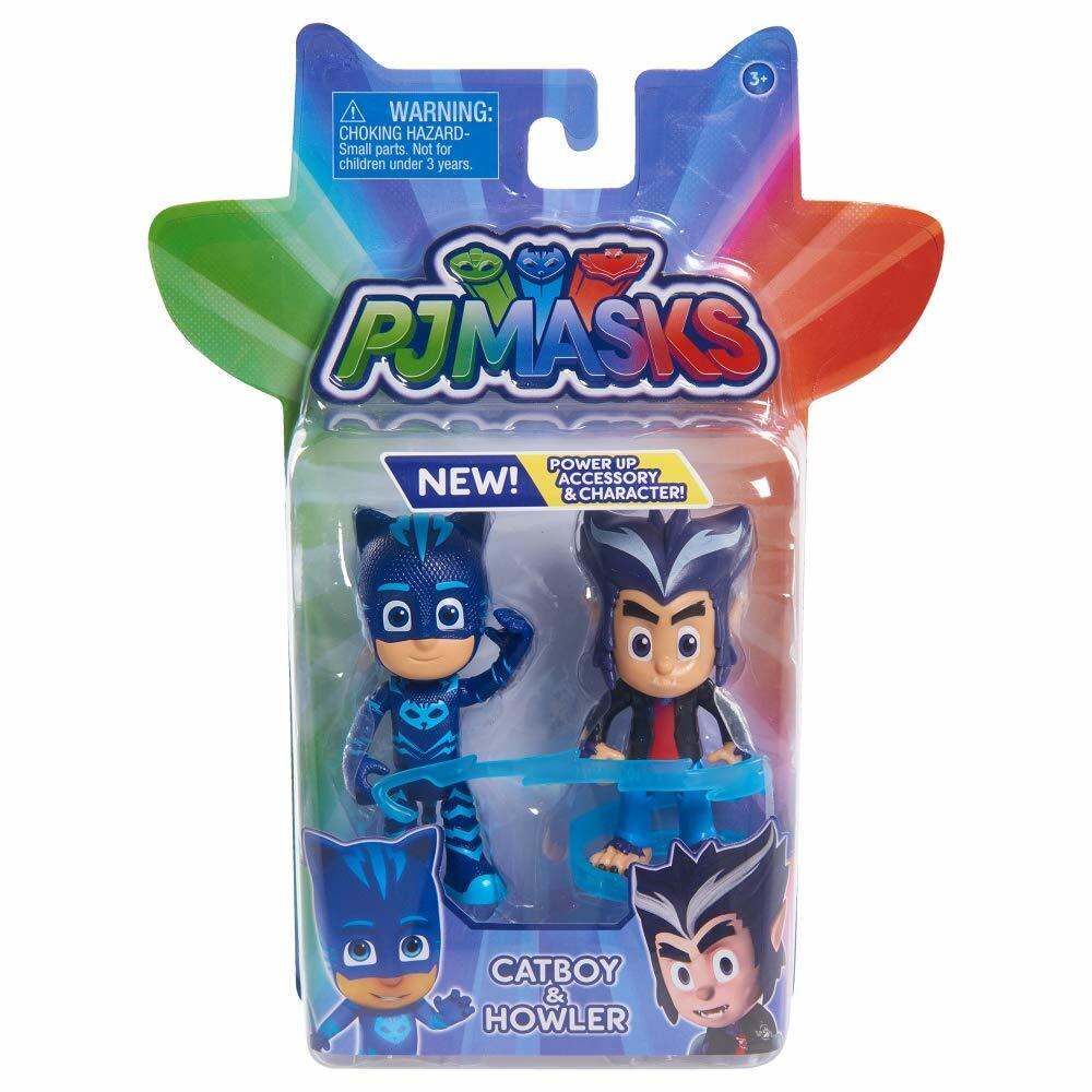 Pj Masks Pigiamini personaggio Gattoboy e Howler di Giochi
