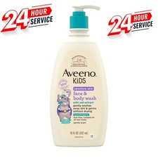 Kids Gentle Face and Body Wash for Sensitive Skin, 18 Fl Oz 0.88 per gallon