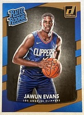 2017-18 Panini Donruss - Rated Rookies #162 Jawun Evans (RC)