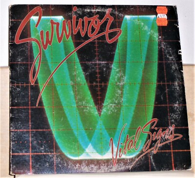 Survivor - Vital Signs - 1984 LP Record Album - Vinyl Excellent