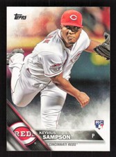 2016 Topps #333 Keyvius Sampson Rookie Cincinnati Reds