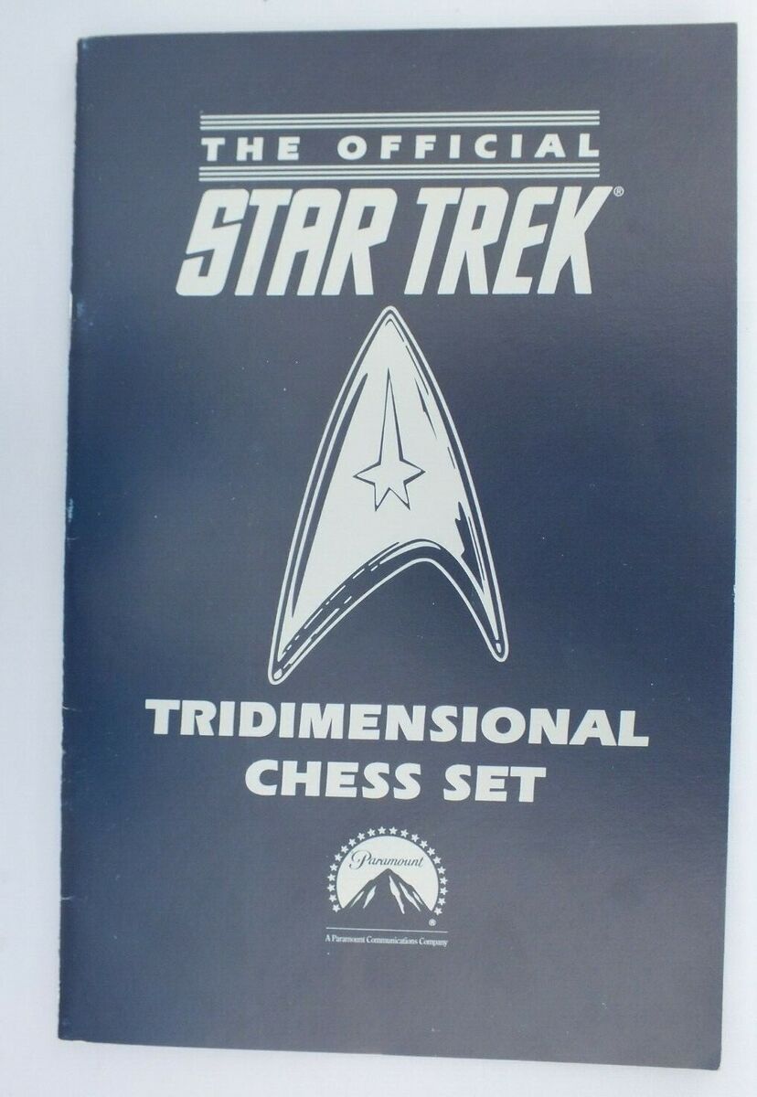 Star Trek Tridimensional Chess Franklin Mint