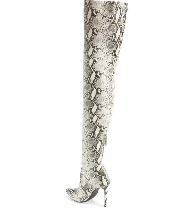 Python thigh hotsell high boots