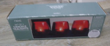 NEXT SET OF 3 CRACKLE TEALIGHTS NEW IN BOX BUT BOX A LITTLE MARKED