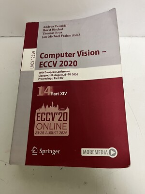 Computer Vision   Eccv 2020 : 16th European Conference, Glasgow, Uk, August 2...