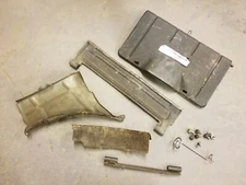 Honda HR194 Lawn Mower Tin Parts Lot Grass Block Off Deflectors Lawnmower VTG