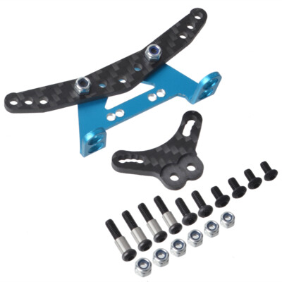 Carbon Front Rear Shock Tower Damper Stay Für Tamiya M06 M-06 Pro Chassis