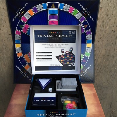 Barely Used/NEW Timer TRIVIAL PURSUIT MASTER EDITION Board Game Hasbro 2009 16+