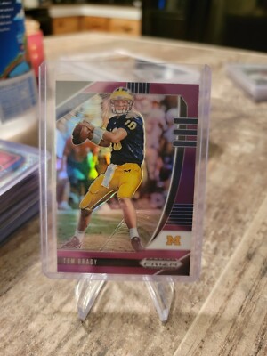 2020 Prizm Draft Picks Tom Brady Purple Refractor #97