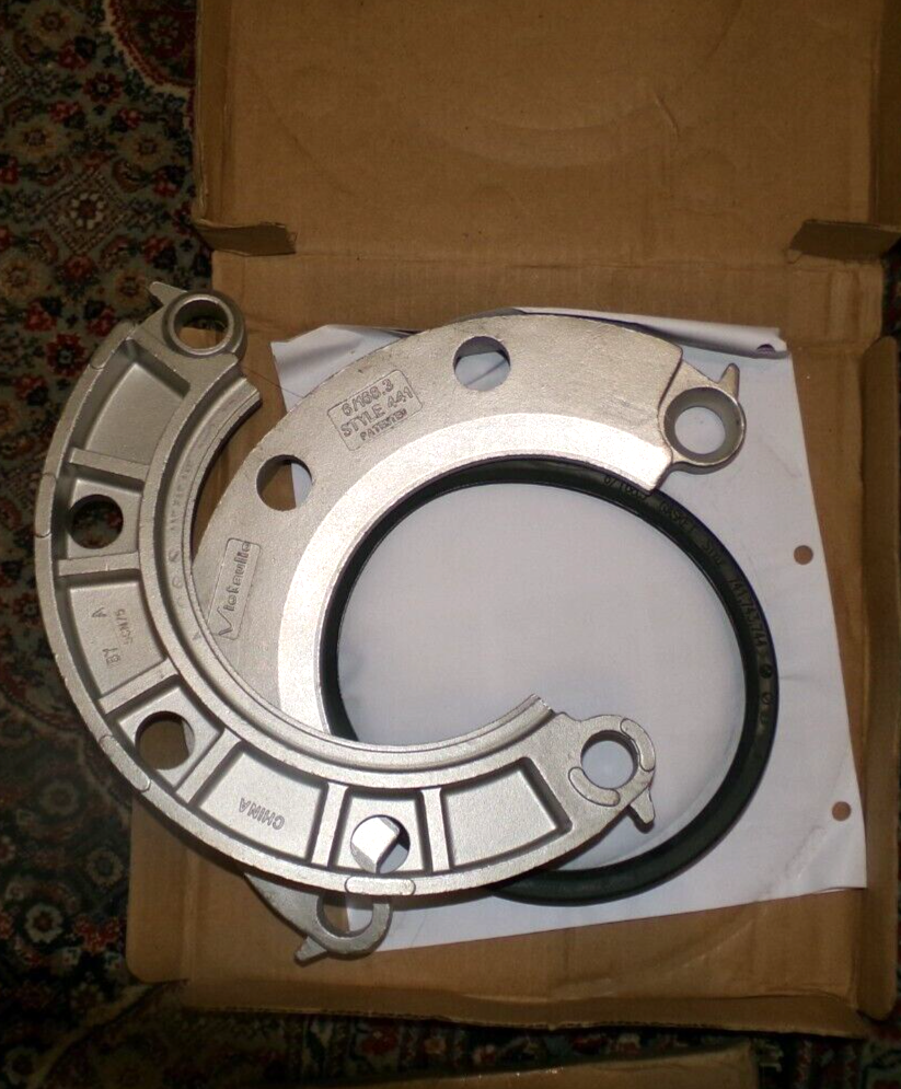 Victaulic Style 441 Stainless Steel VicFlange Adapter 6" Diameter E