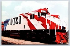 Detroit Toledo And Ironton Railroad Company 1776 Locomotive Vintage Postcard