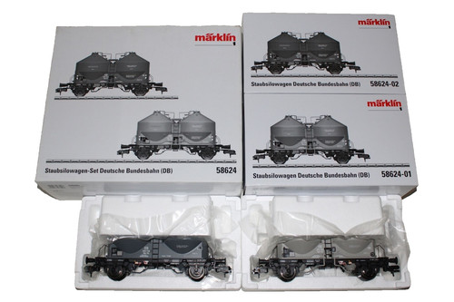 Märklin 58624 Spur 1 Staubsilowagen Set Waggon Güterwagen wie neu OVP für KM1 | Zustand: Gebraucht