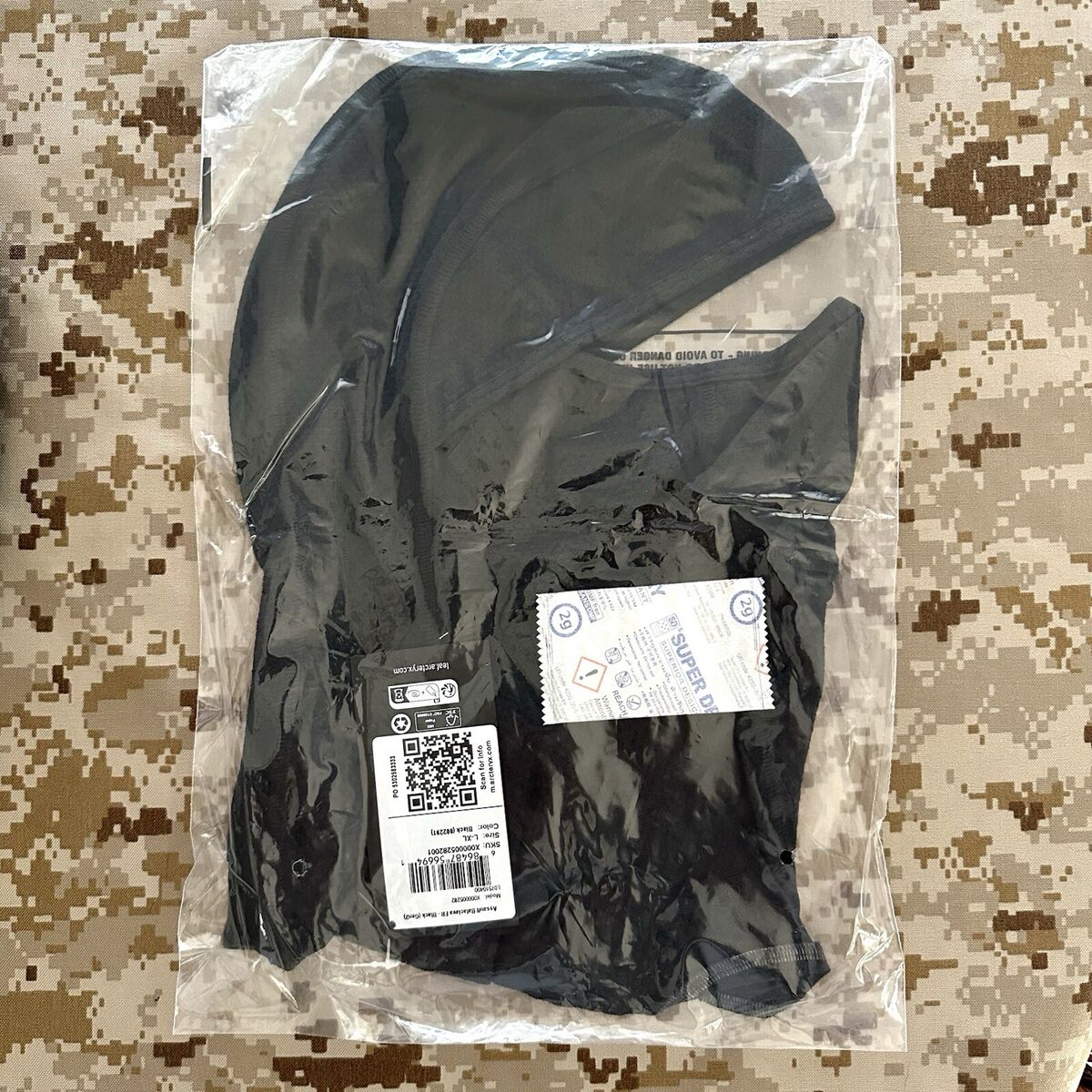 Arc'teryx LEAF Assault Balaclava FR Gen 2 LARGE/EXTRA LARGE Arc'teryx LEAF Assault Balaclava FR Gen 2 LARGE/EXTRA LARGE