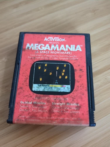 Megamania (Atari 2600, 1982) By Activision | mega mania | 2600+ 7800+ Retron 77