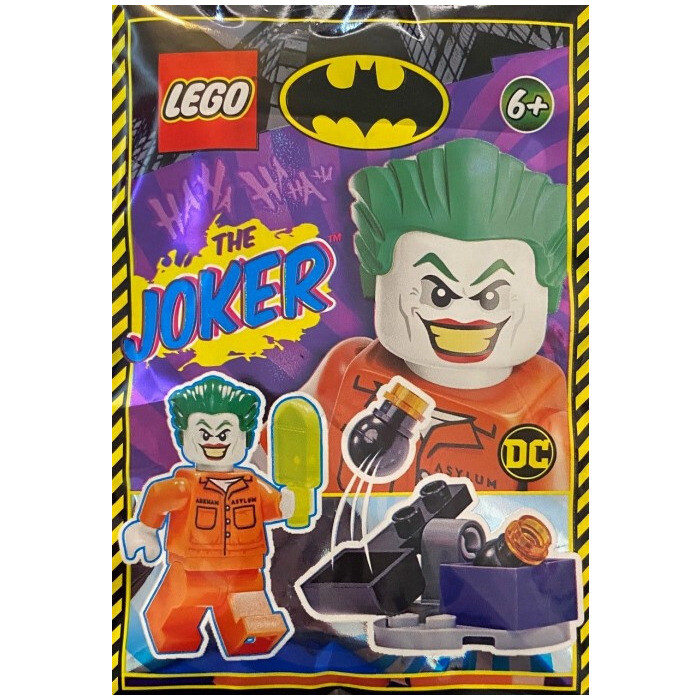 LEGO Superheroes Arkham Joker with Bomb Catapult Foil Pack 212011