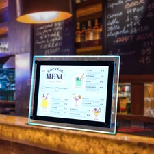 A4 LED Light Box Poster Frame Indoor Advertising Illuminated Projecting Sign