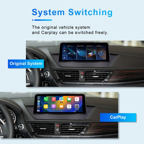 10.25 inch Car Linux Screen Multimedia Carplay For BMW X1 E84 2009-14 CIC System - Picture 5 of 12