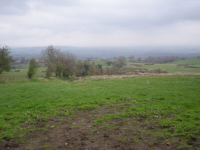 Foto 6x4 wenig benutzter Teil von The Shropshire Way Picklescott Der Nebel &am c2008