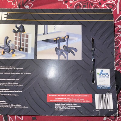 NEW Workzone Quick Ratcheting Trigger Clamp Set of 4 Model