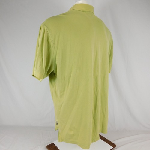 Nike Tennis Alpha Project Men Khaki Green Polo Shirt Sz XL - Picture 7 of 12