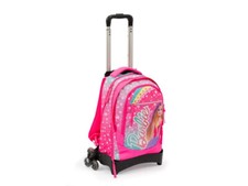 BARBIE 2024/25  ZAINO TROLLEY ESTENSIBILE STACCABILE