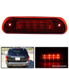 Fit For 1999-04 Grand Cherokee [Chrome/Red] LED Third 3rd Brake Light Tail Lamp