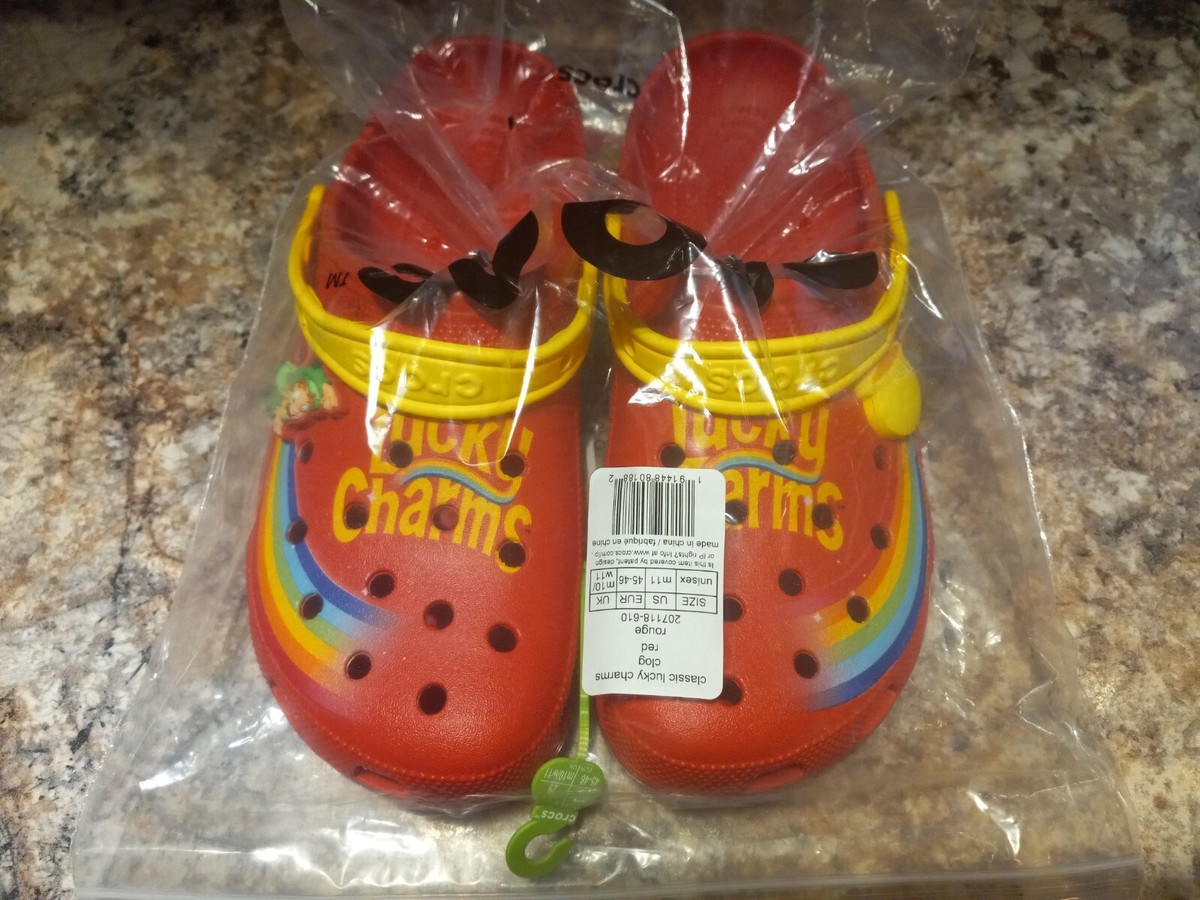 Crocs x Lucky Charms Magically Delicious Clogs Sandals Shoes new Mens Size 11 crocs-classic-lucky-charms-  main image 3