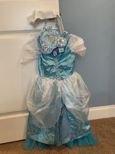 Disney Cinderella Halloween costume dress up purse gloves size small 4-6x