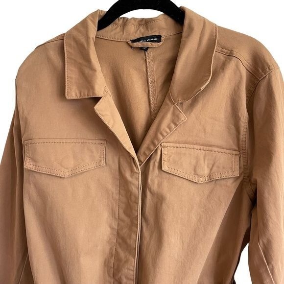 Universal Standard Classic Utility Jacket, Camel,… - image 6