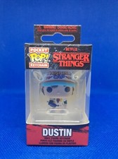 STRANGER THINGS TEMPORADA 4 DUSTIN BOLSILLO POP LLAVERO VINILO FIGURA FUNKO NETFLIX