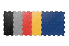 MD Pro 7mm PVC Klickfliesen Bodenfliesen Garagenboden Werkstattboden Bodenbelag