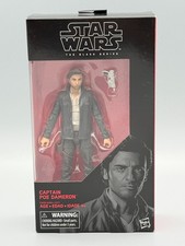 CAPTAIN POE DAMERON Star Wars BLACK SERIES 6 inch Action Figure 53 Last Jedi