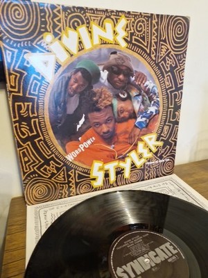 Divine Styler ''Word Power'' (1989) 12-inch Vinyl LP