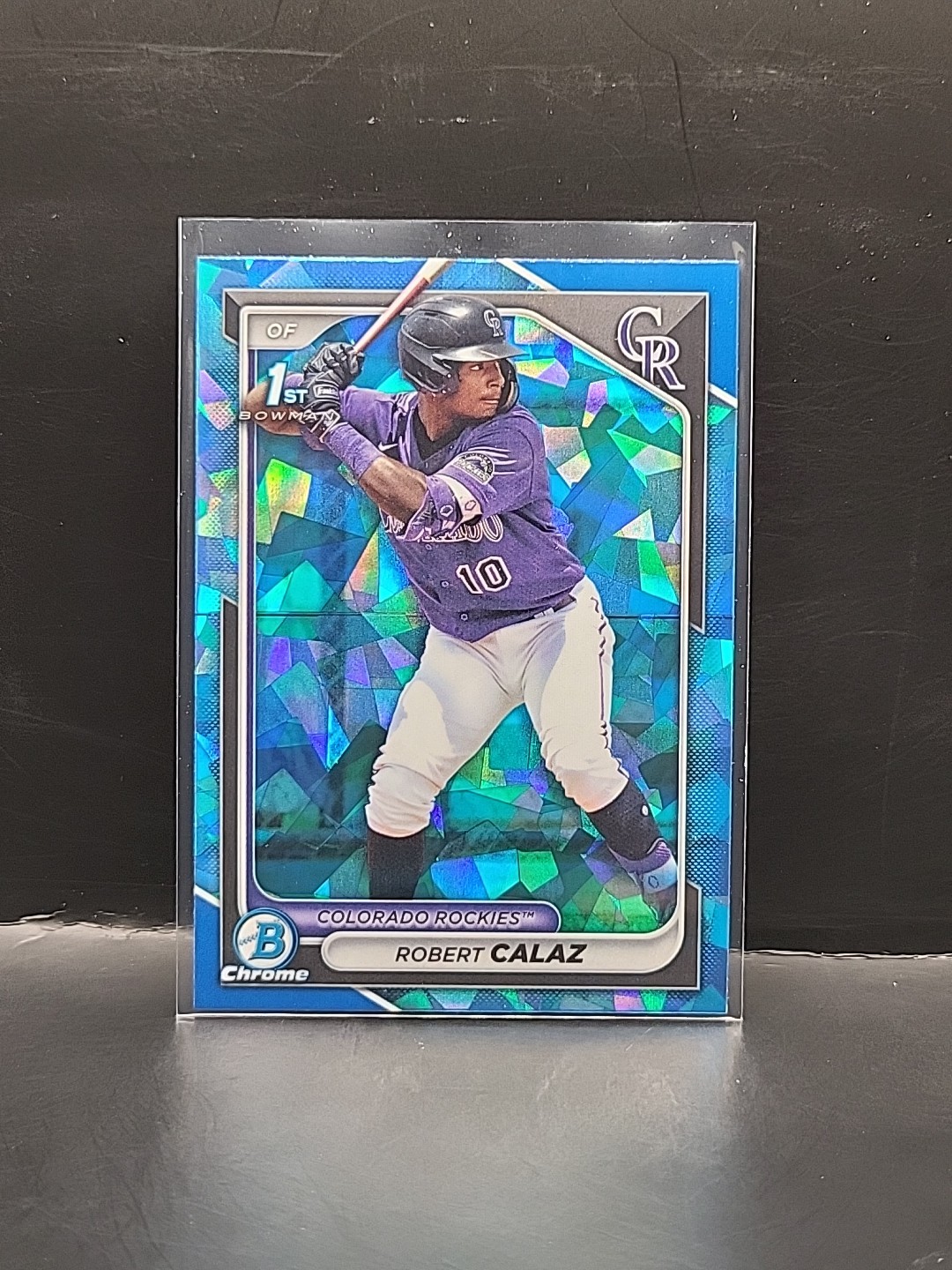 2024 Bowman Sapphire Robert Calaz Chrome 1st #BCP-131 Rockies