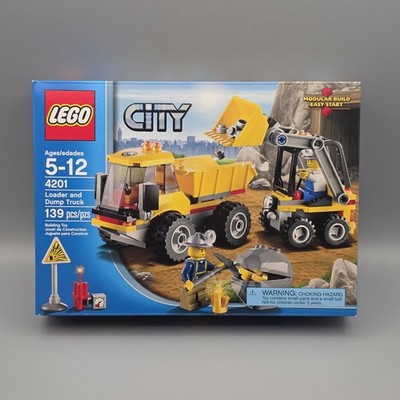 LEGO City Loader and Dump Truck Set 4201 Retired SEALED Set