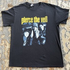 Pierce The Veil Creative Control Promo Tour Merch 2023 T Shirt Black Size Large
