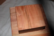 BEAUTIFUL BLACK CHERRY BOWL BLANK LATHE TURNING BLOCK WOOD 5" X 5" X 2 78"