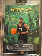 2025 Wild Card Haunted Hits Monster Hunt Allen Iverson 3/3