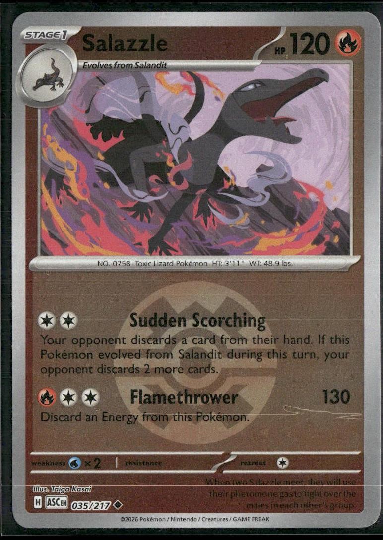 ME: Ascended Heroes #035/217 Salazzle
