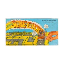 Brainy Toys Board Game Scre-e-ech! Box VG/VG+