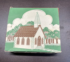 Vintage Bachmann Plasticville U.S.A. O Scale Church Model Kit Boxed